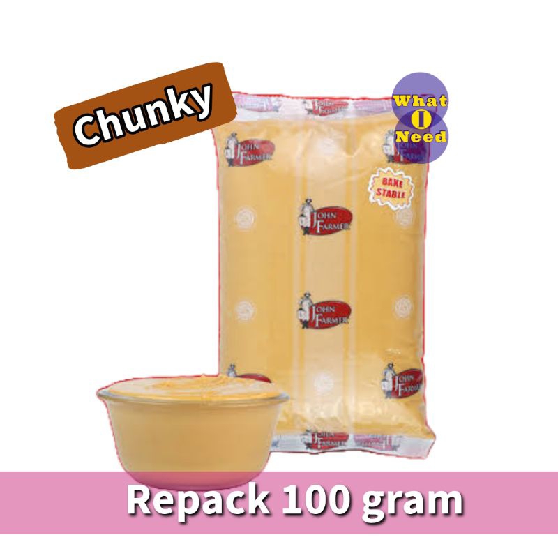 

John Farmer Chunky Peanut Butter (REPACK) 100 gram