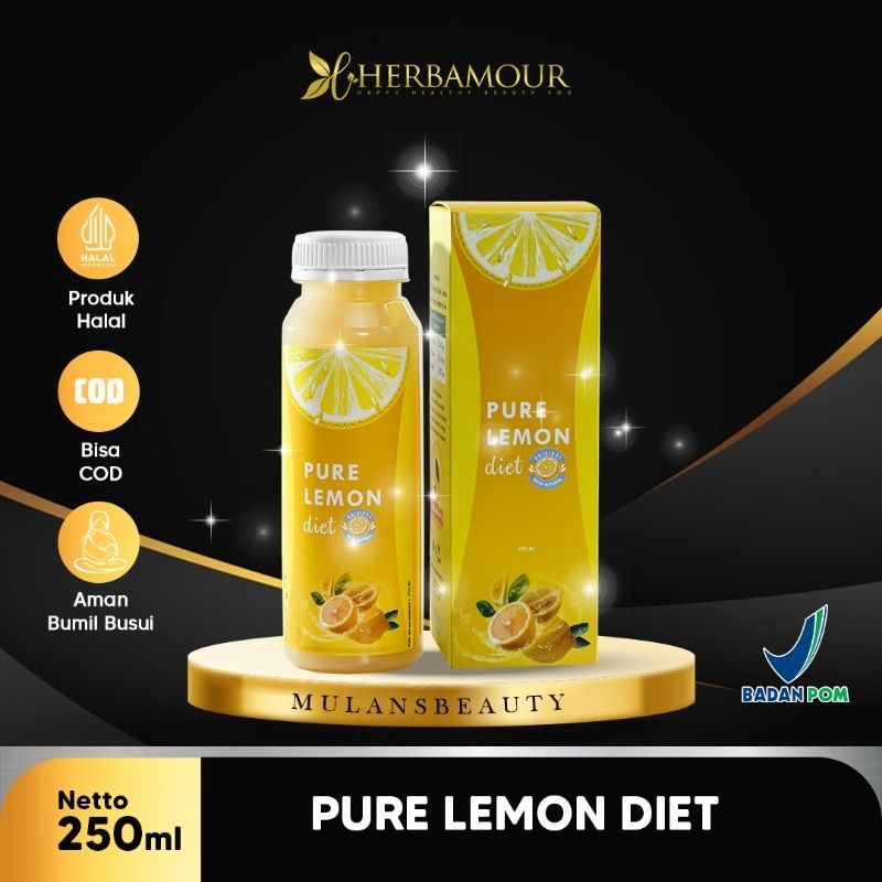 PURE LEMON DIET HERBALOV | SARI LEMON HERBALOV | PURE LEMON DIET DBH | DIET DBH HERBALOV