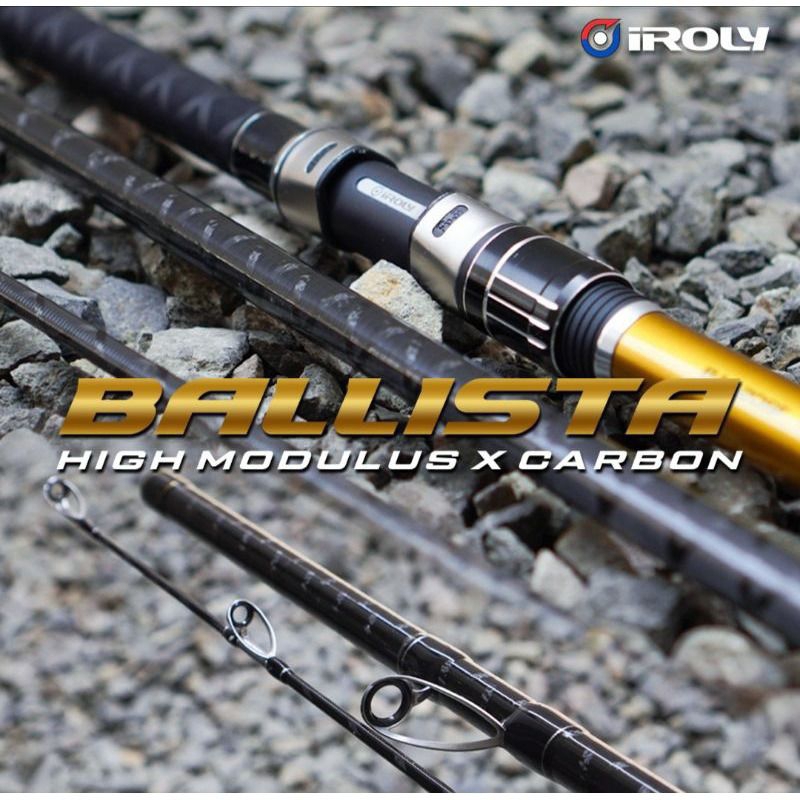 Joran Surf Iroly Ballista 390 420 450 -Joran Sambung 3 Joran Pasiran