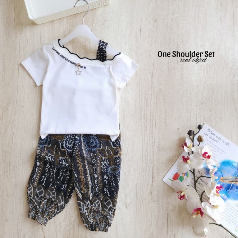 GS. 75 SETELAN ANAK ONE SHOULDER
