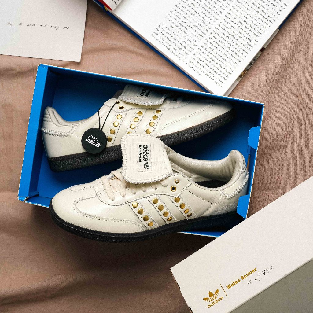 Adidas Samba Wales Bonner Studded Cream