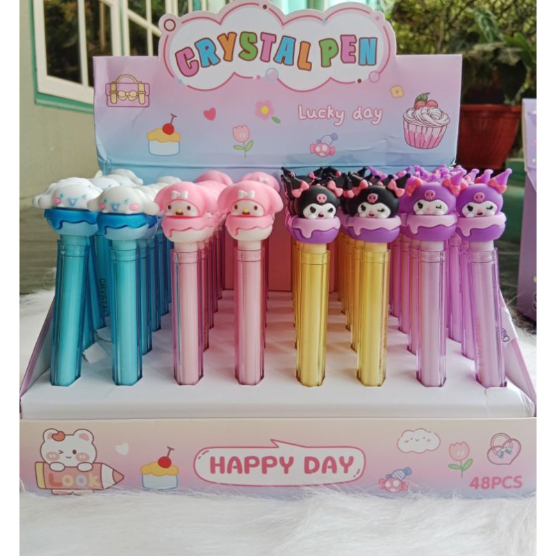 

Pulpen pena lucu import Sanrio Cinnamoroll Kuromi Melody