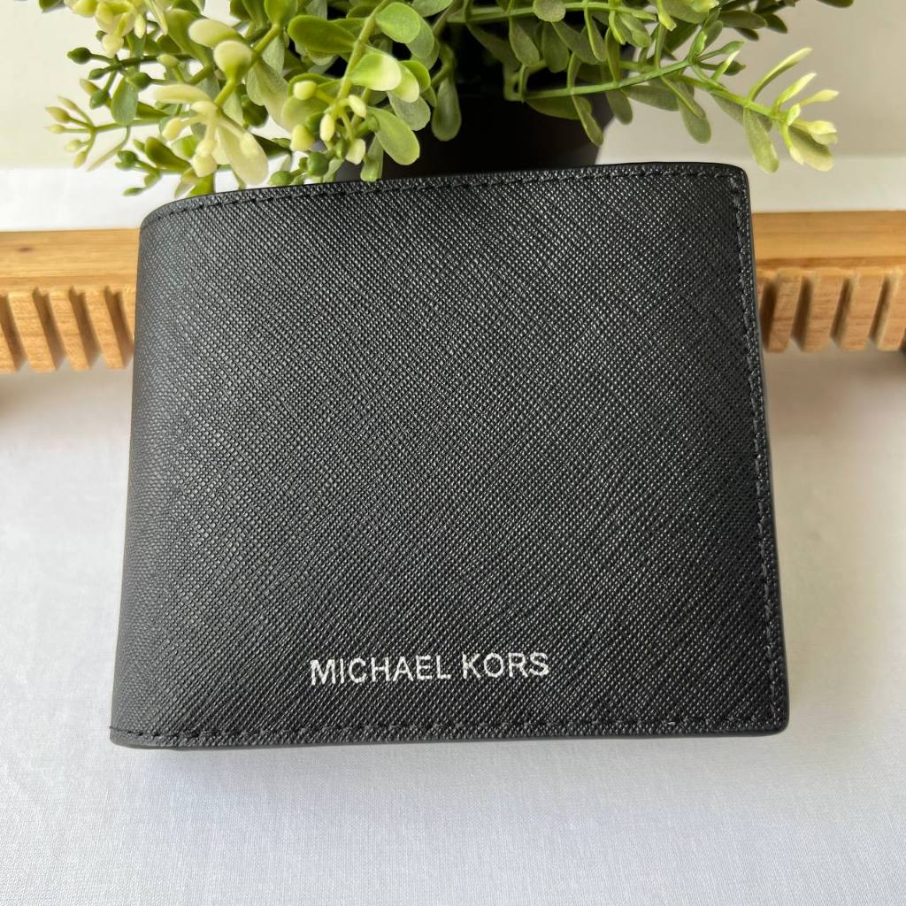 Dompet Pria Michae Kor MK Harrison Billfold With Passcase Original