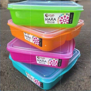 Kotak Bekal Tempat Makan / Lunchbox Nara Clio