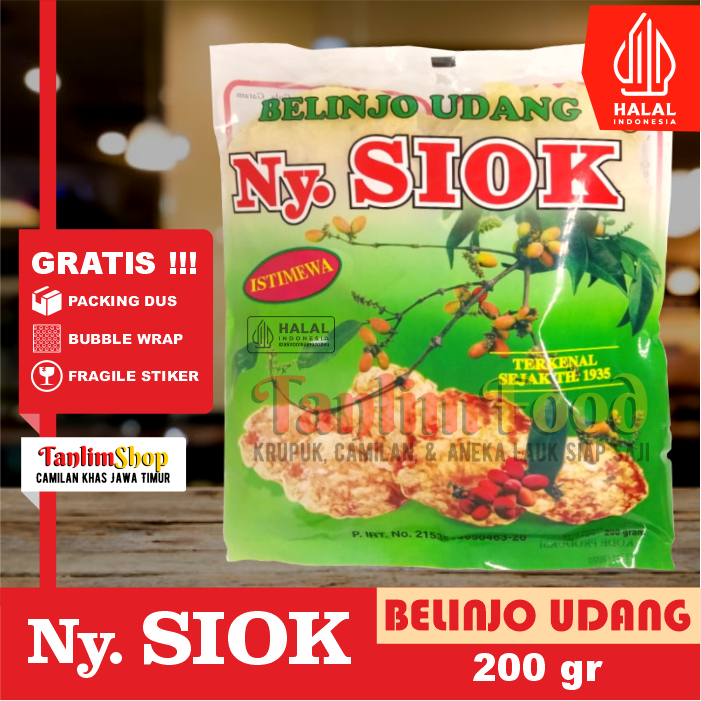 

Krupuk / Kerupuk Blinjo Belinjo Ny. Siok 200gr - TanlimShop