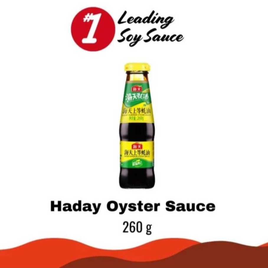 

Haday Oyster Sauce Kecap Asin
