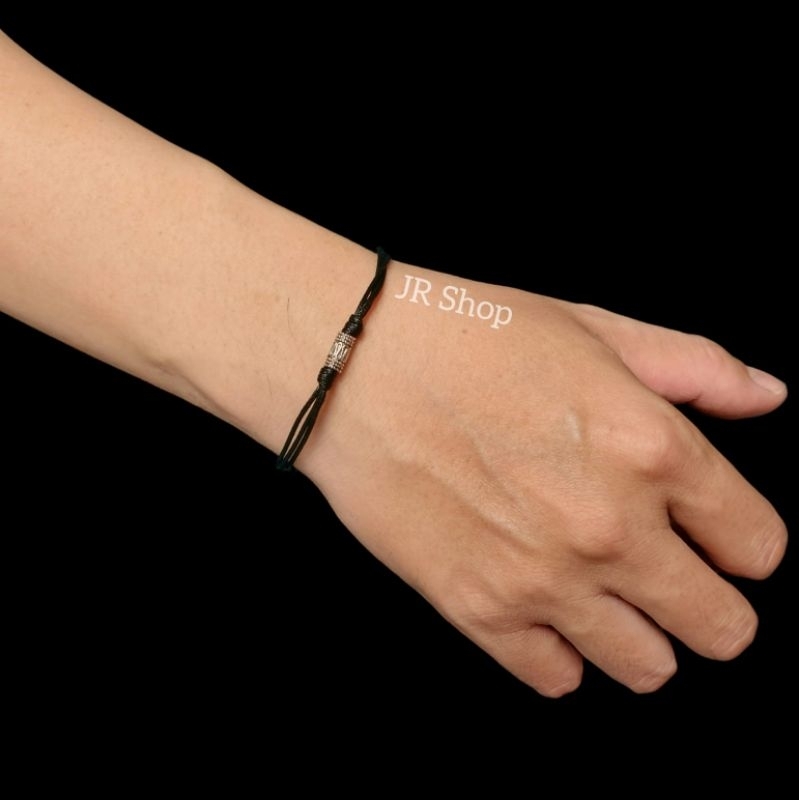 Gelang Pria Kulit Simple
