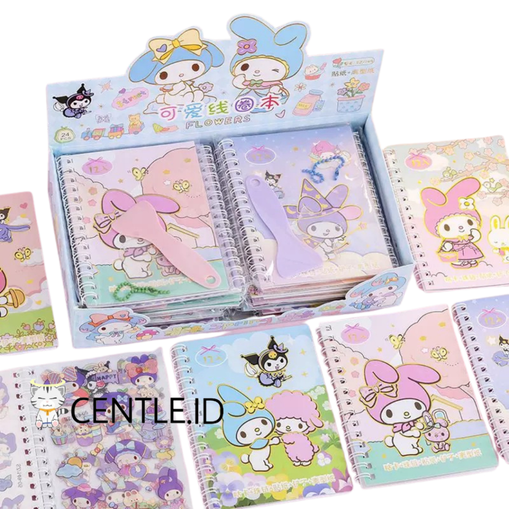 

BUKU STIKER SZ - 149 STICKER BOOK MINI JOURNALING ALAT TULIS LUCU MURAH TERJANGKAU