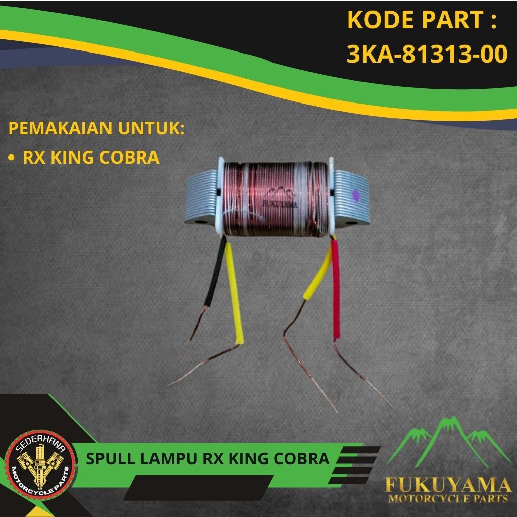 SPUL SPULL LAMPU RX KING COBRA FUKUYAMA