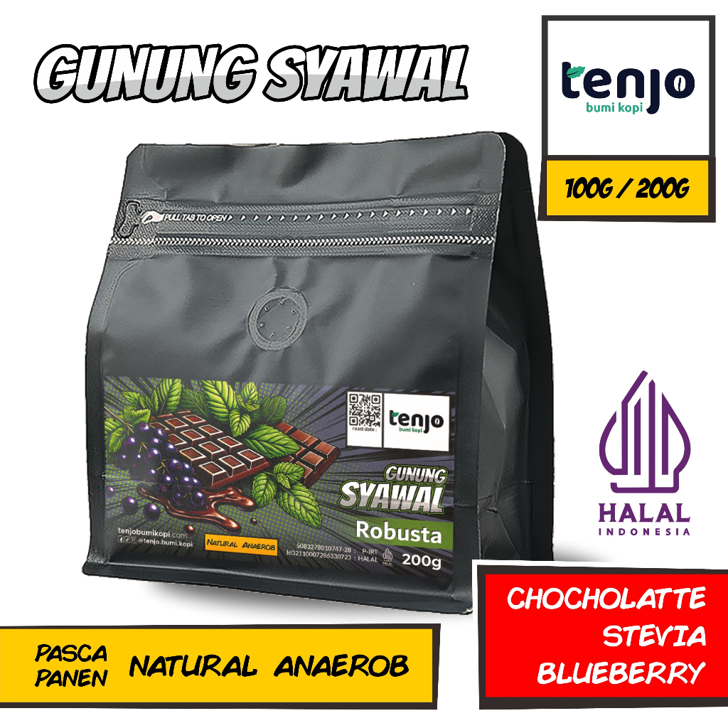 

Kopi Robusta Single Origin Gunung Syawal Tasikmalaya