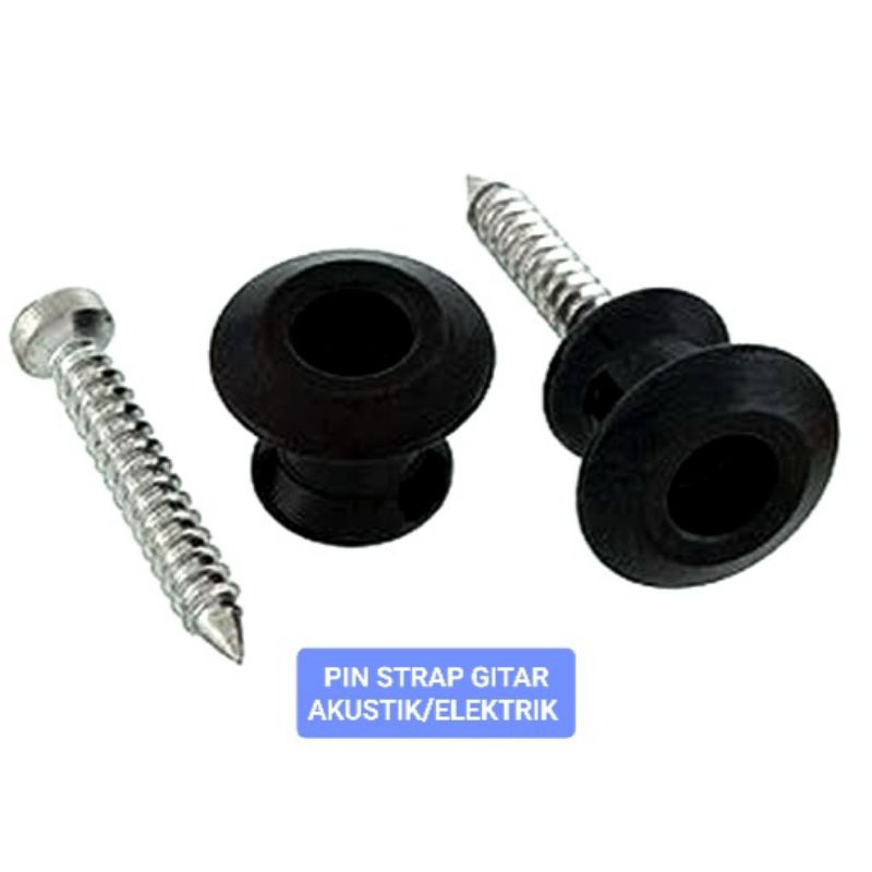 PIN STRAP GITAR AKUSTIK ELEKTRIK BAHAN PLASTIK