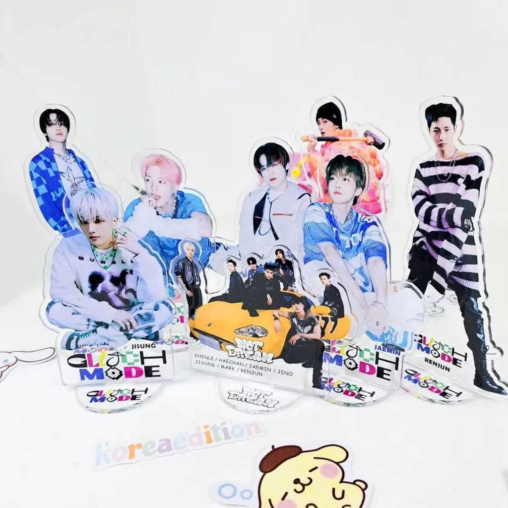 Standee Akrilik NCT Dream 127 Nation Kpop Jaehyun Doyoung Taeyong Hiasan Meja