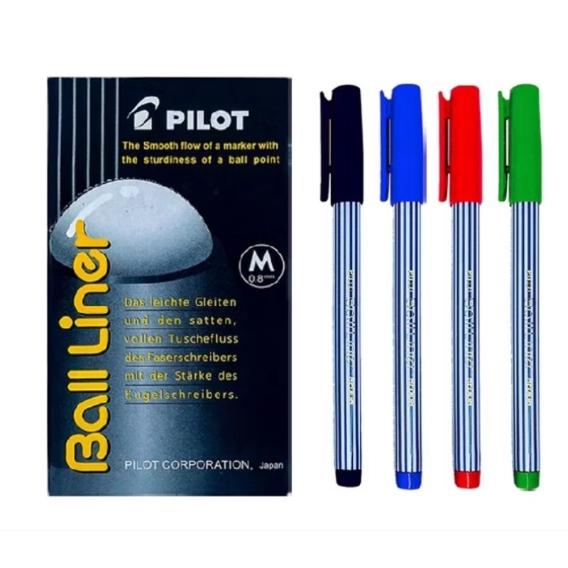 

Pulpen Pilot Ball Liner 0.8 mm