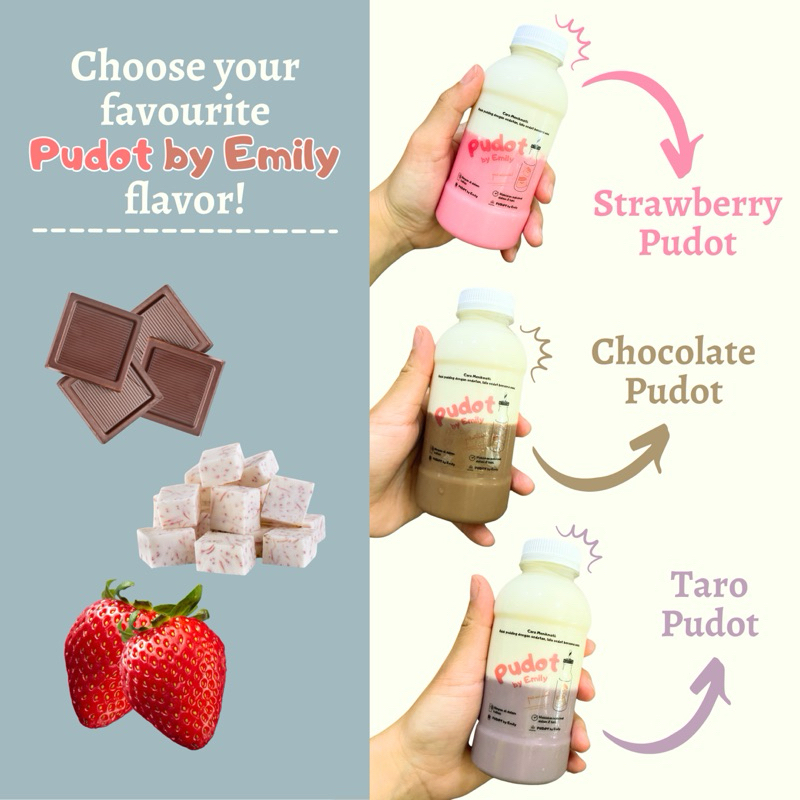 

PUDOT by Emily | Minuman Puding Sedot Susu Segar