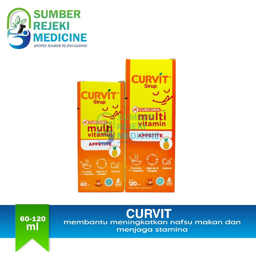 Curvit Syrup - Penambah Nafsu Makan