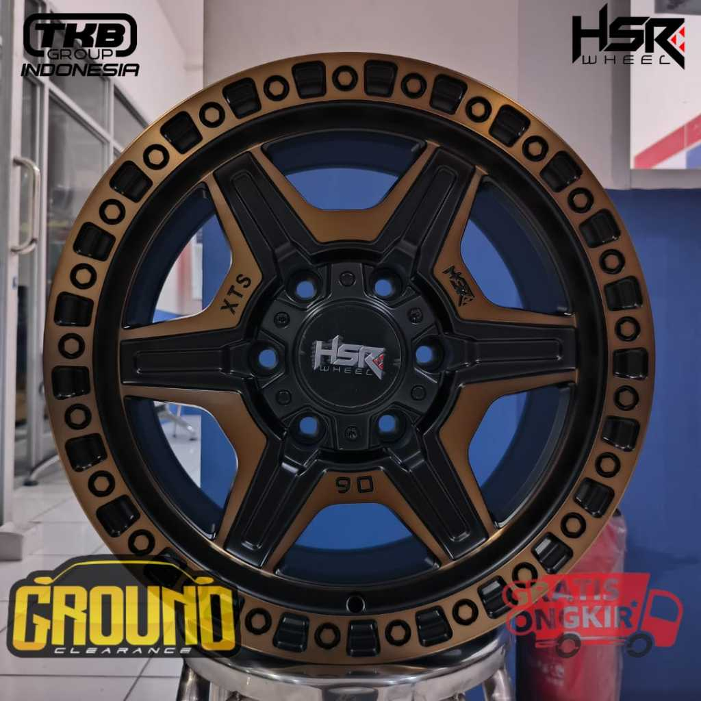 VELG OFF-ROAD TERBARU R16 TRITON, HILUX, PAJERO, FORTUNER, ISUZU DMAX R16 HSR XTS-06 R16