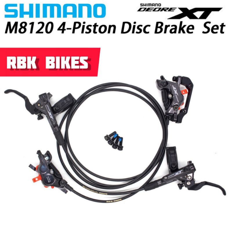 Brake Set Shimano Deore XT M8120 4 Piston