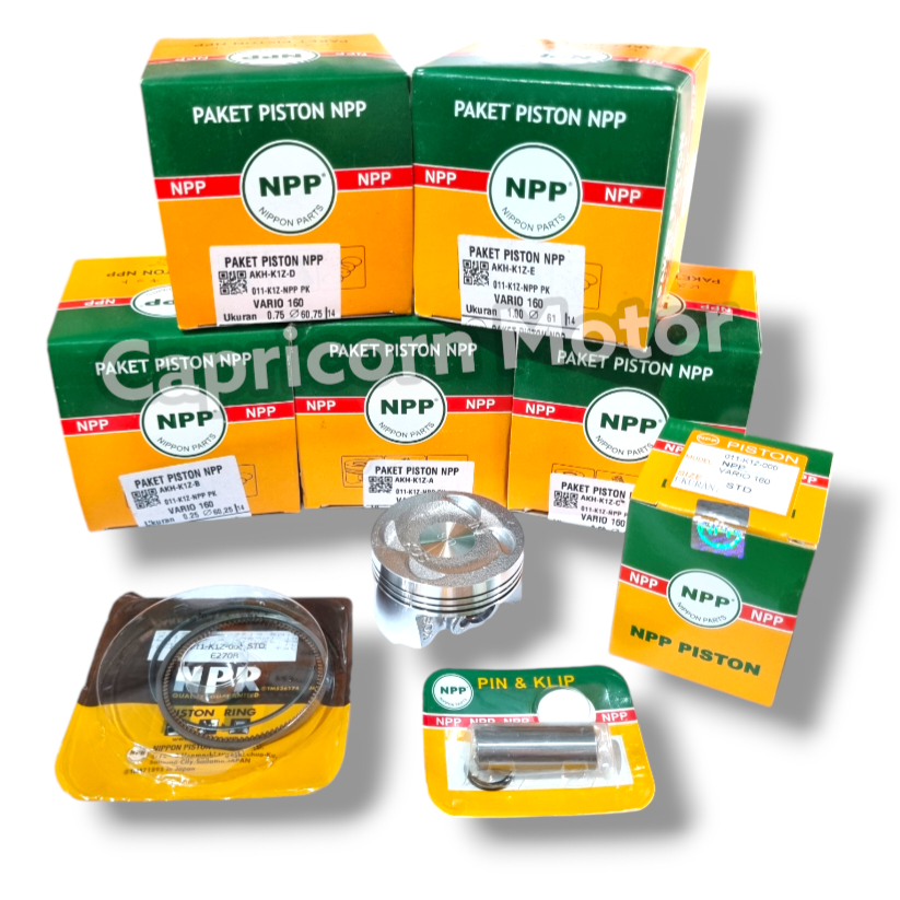 Piston Kit PCX ADV VARIO 160 NPP oversize STD 25 50 75 100