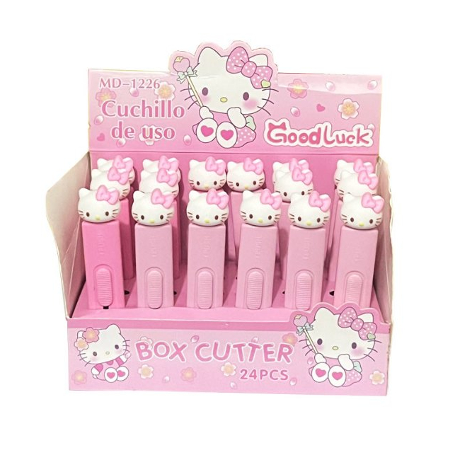 

Cutter Karakter Motif Hello Kitty Pisau Silet Lucu