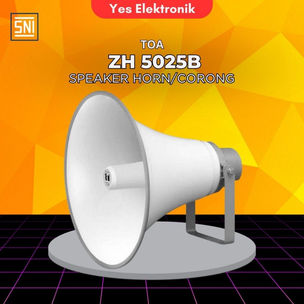 TOA ZH-5025B ZH5025 ZH5025B Speaker Horn Corong 25 Watt Low Impedance