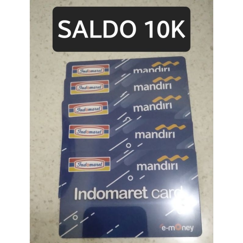 Kartu indomaret card emoney / etoll