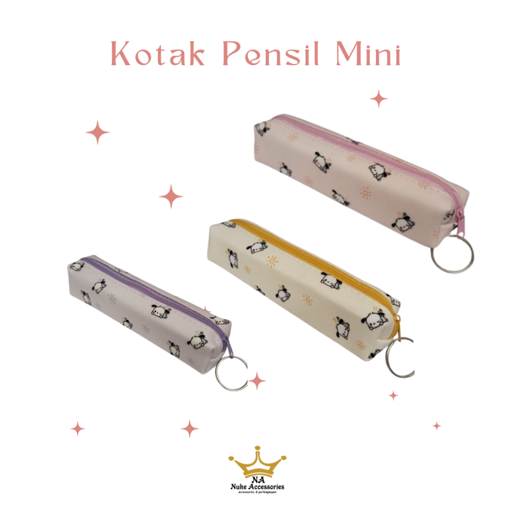 

TEMPAT PENSIL CANVAS MINI ZIPPER MOTIF POCHACCO TEPAK PENSIL KAIN KANVAS KECIL LUCU SEKOLAH KANTOR