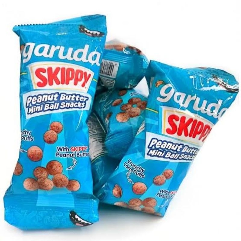 

Garuda skippy peanut butter mini ball 20gram 20gr