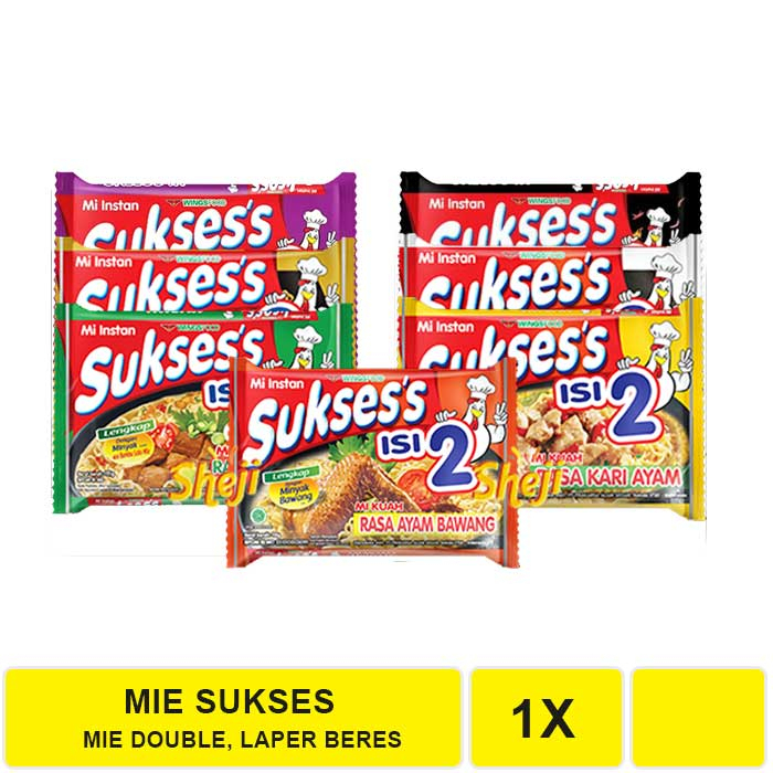 

Mie sukses isi 2 1 dus isin 24 pcs