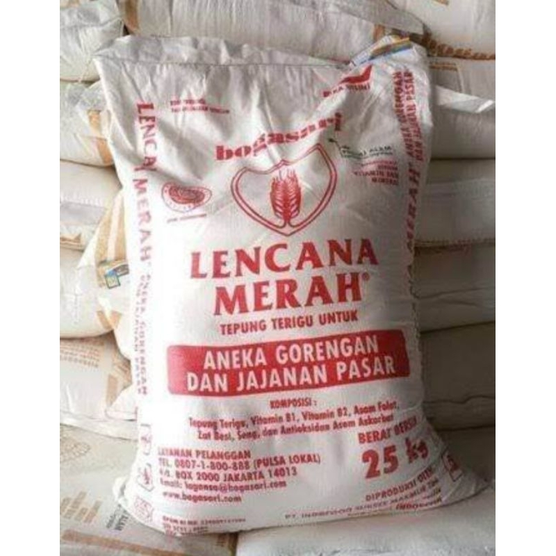 

tepung lencana merah 1/2 repack