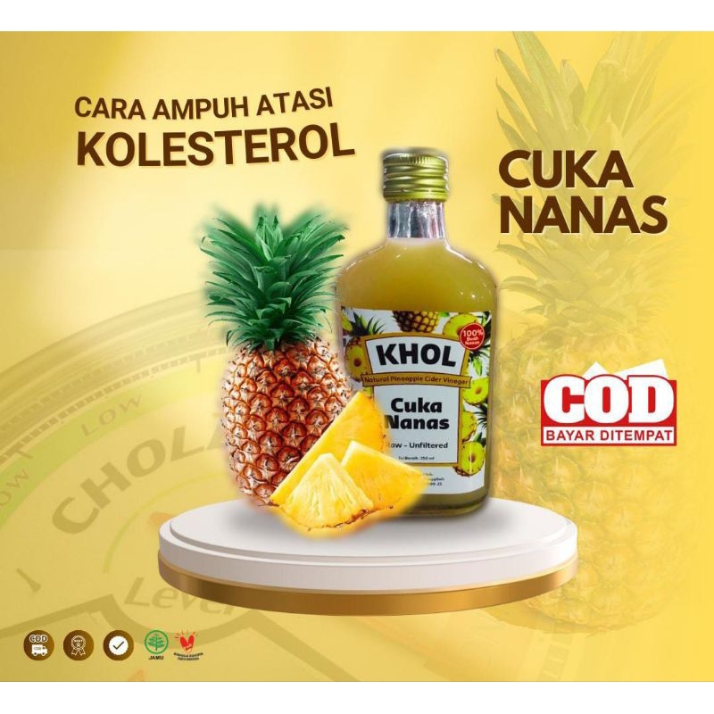 

CUKA NANAS 100% ORIGINAL isi 250ml