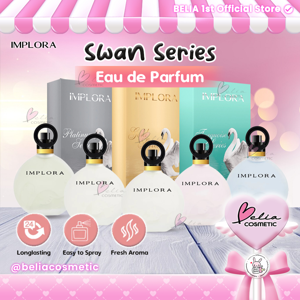 [ BELIA ] IMPLORA Parfum Swan Series 100ml | Parfum Pria Man | Tahan Lama