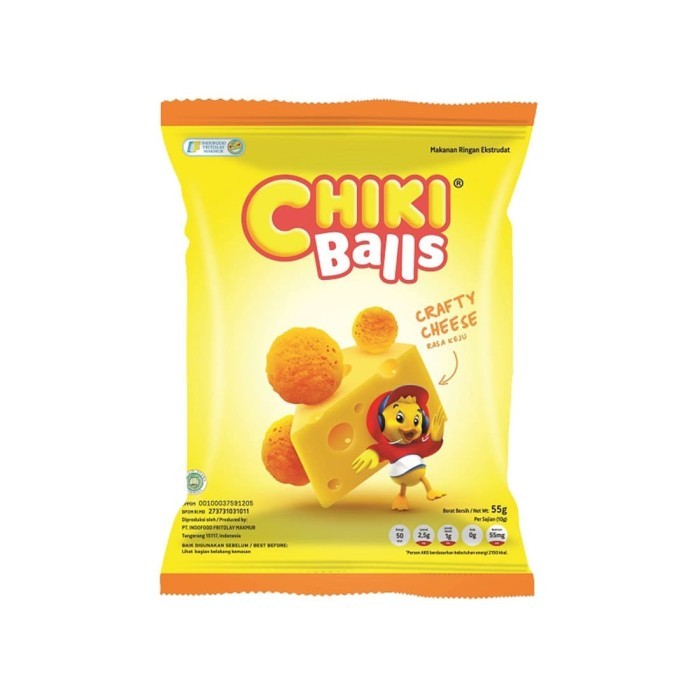 

Chiki Balls Cheese 55gr