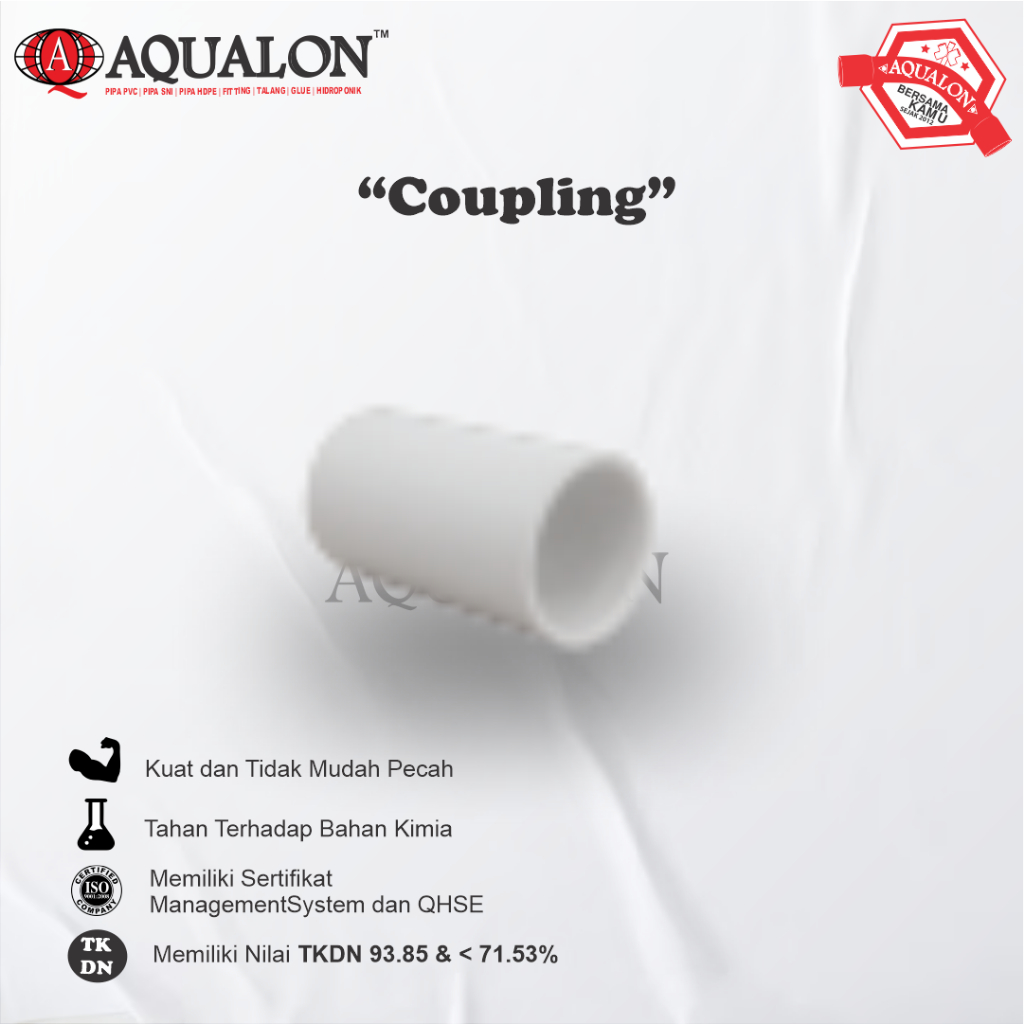 COUPLING 20MM - AQUALON