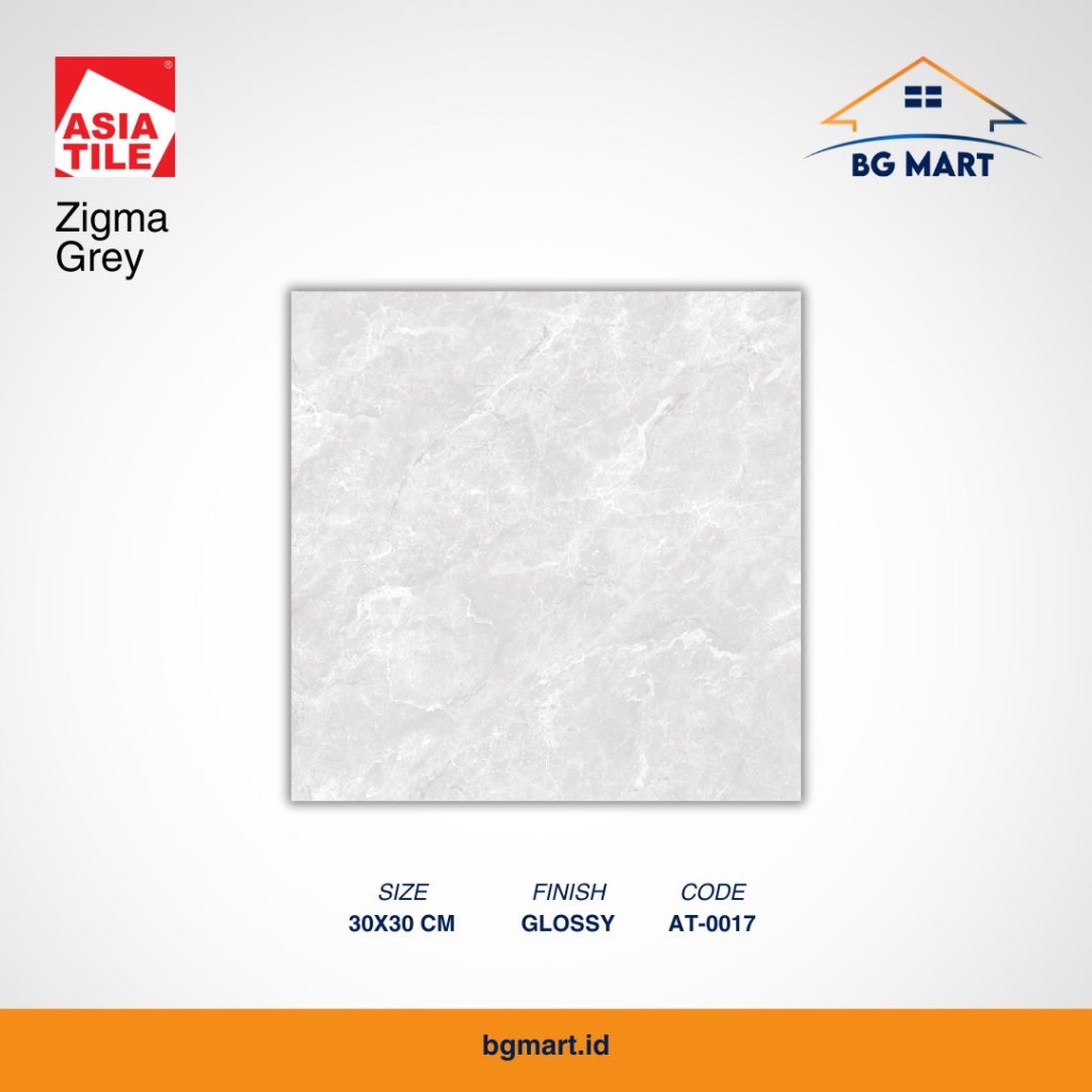 ASIA Keramik Lantai 30x30 cm Zigma Grey