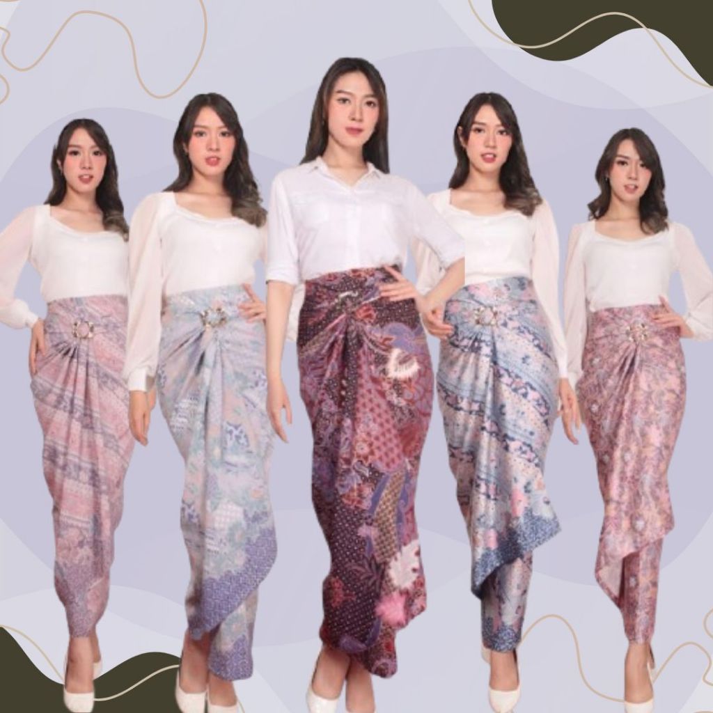 Rok Batik Lilit Motif Pilihan Warna Cantik