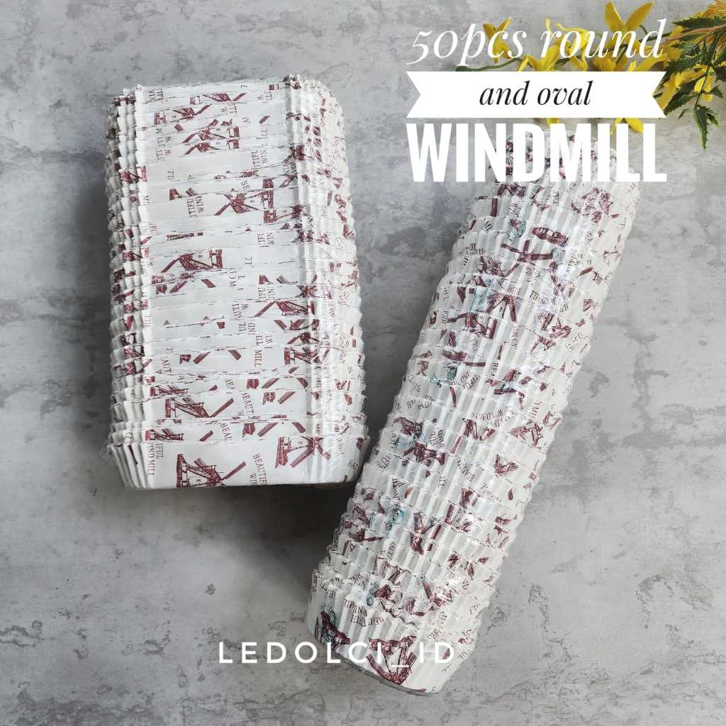 

CUP ROTI WINDMILL BULAT 8 CM DAN OVAL 140 MM ISI 200 LEMBAR