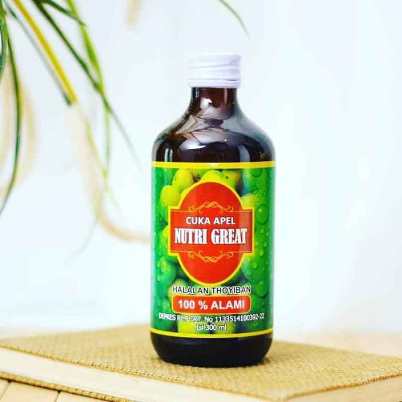 

Cuka Apel Nutrigreat Original untuk Kolestrol Asam Urat dan Stamina 300ml