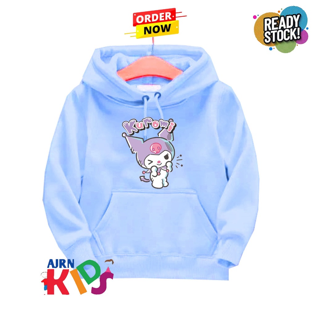 Jaket Hoodie Anak Perempuan My Melody Kuromi / Hoodie Anak Kuromi Terbaru