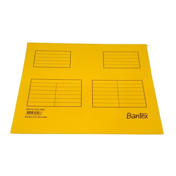 

Hanging Map BANTEX 3470 / Suspension BANTEX FOLIO / Map Gantung Folio KUNING (1 PACK 25 PCS)