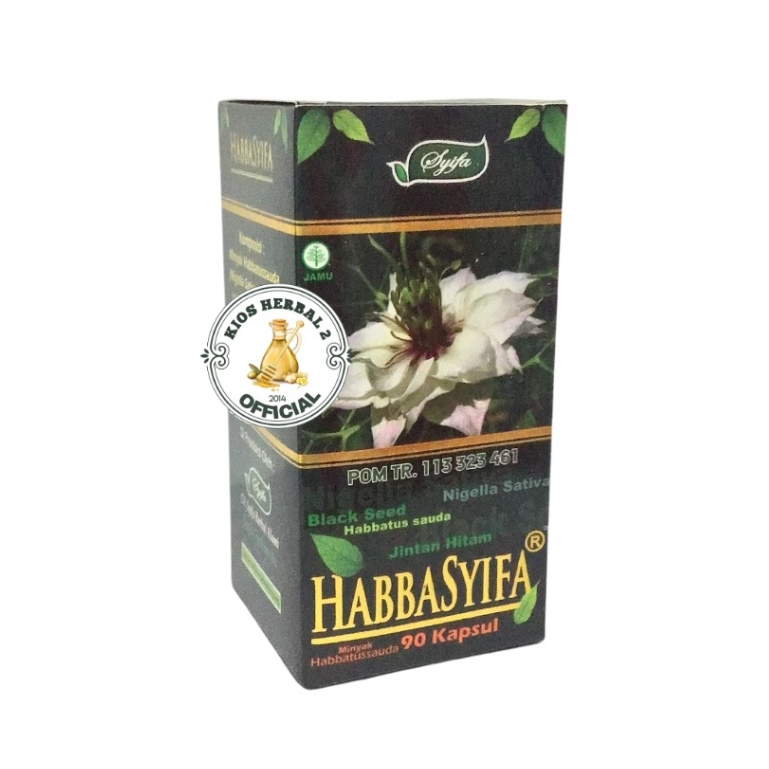 Habbasyfa 90 kapsul, habbatussauda.minyak habbatussauda,jintan hitam,kapsul jintan hitam