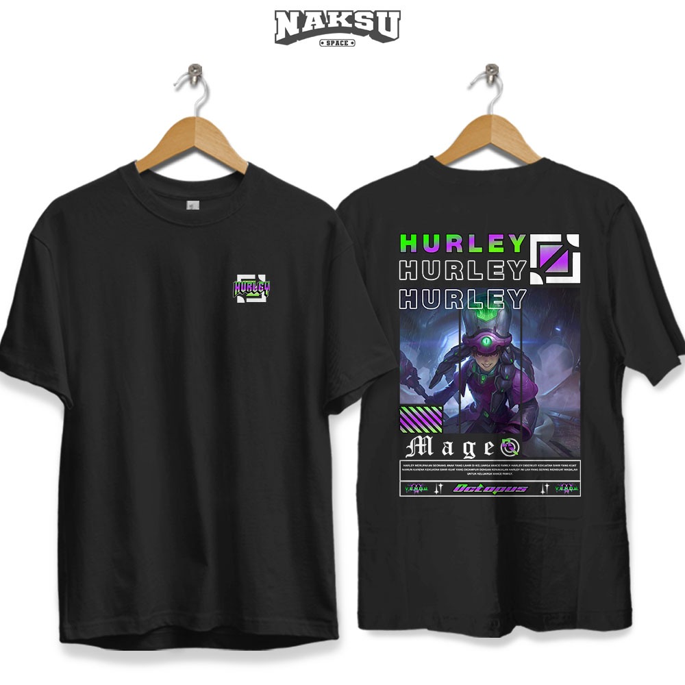 KAOS STREETWEAR MOBILE LEGENDS SKIN EPIC HURLEY VENOM BAJU DISTRO KAOS DEWASA KATUN COMBED 30S