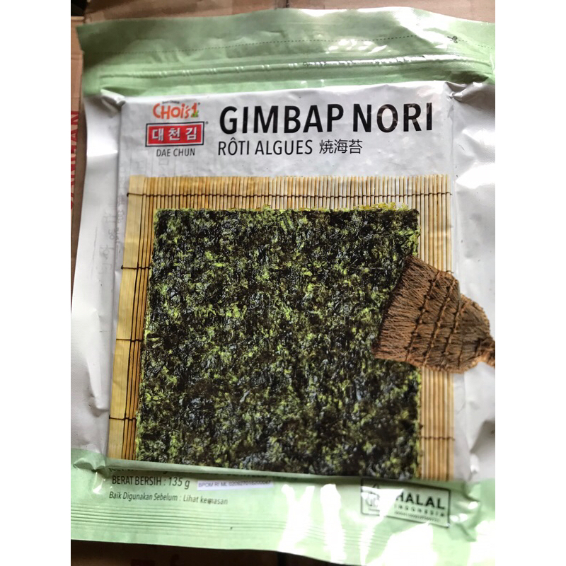 

Nori Sushi 50 lembar