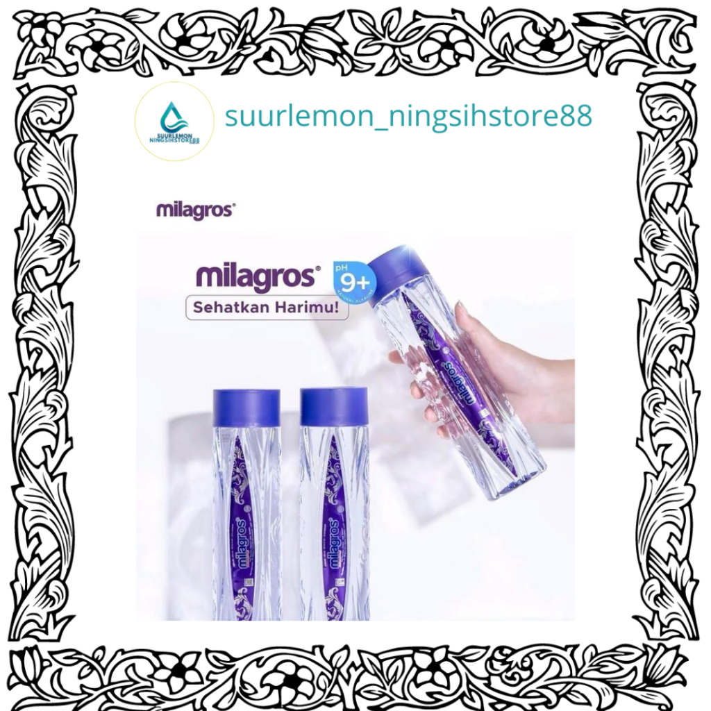 

Air Minum Mila gross Asli 1 Botol 612 ML - Air Sehat Original 100% - suurlemon_ningsihstore88