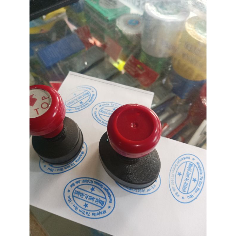 

STEMPEL OTOMATIS MODEL GAGANG OVAL dan GAGANG KOTAK STANDARD