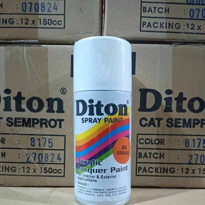 Orange 814 diton 150cc diton 150cc pilok pilox cat semprot 150cc