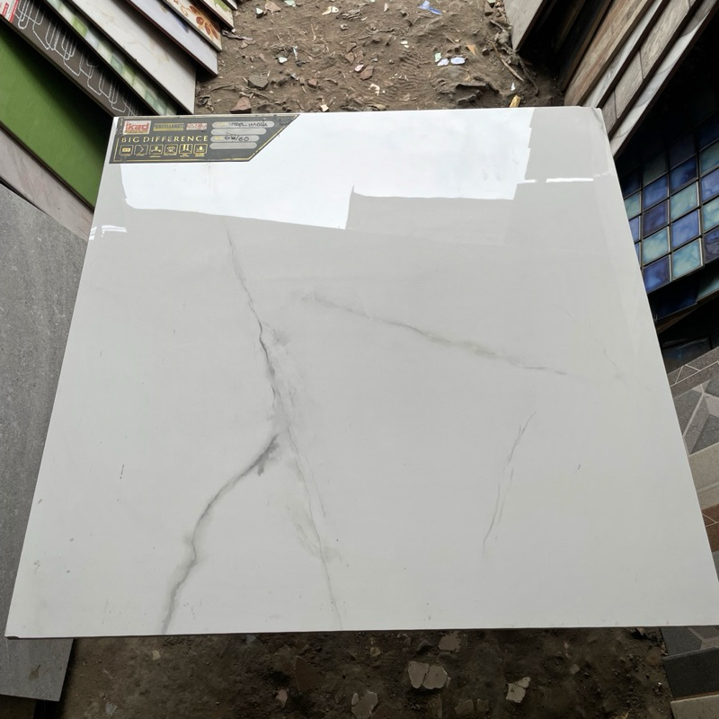 GRANIT 60x60 putih limola ikad