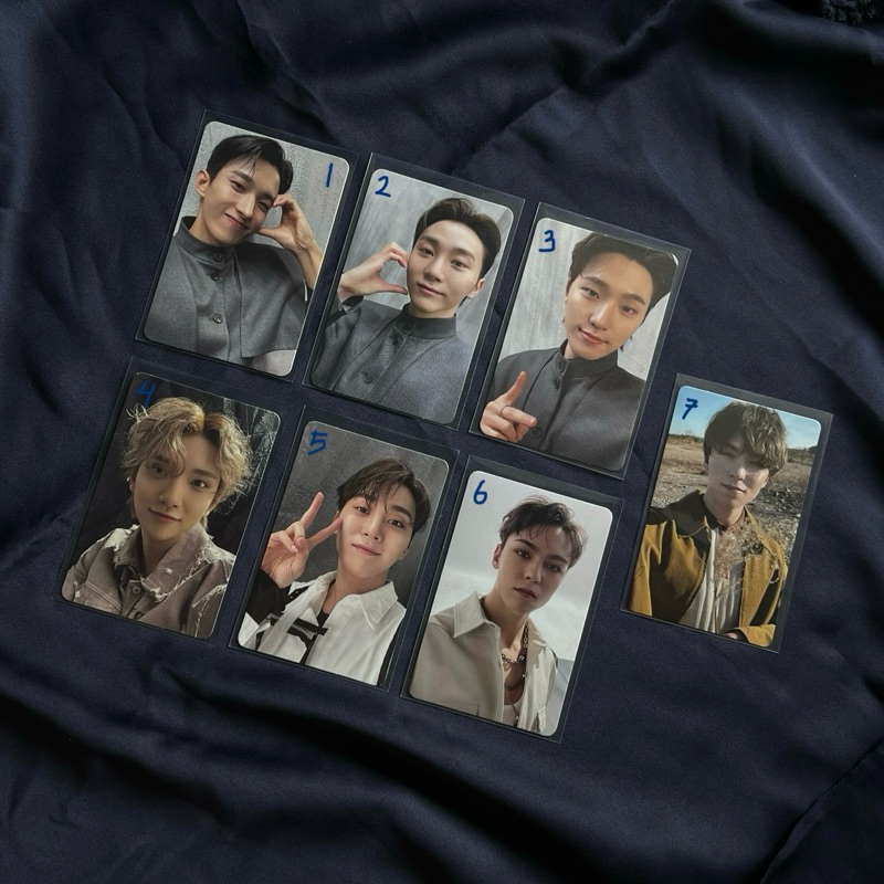 SEVENTEEN PHOTOCARD FACE THE SUN (DK, SEUNGKWAN, DINO, JOSHUA, VERNON)