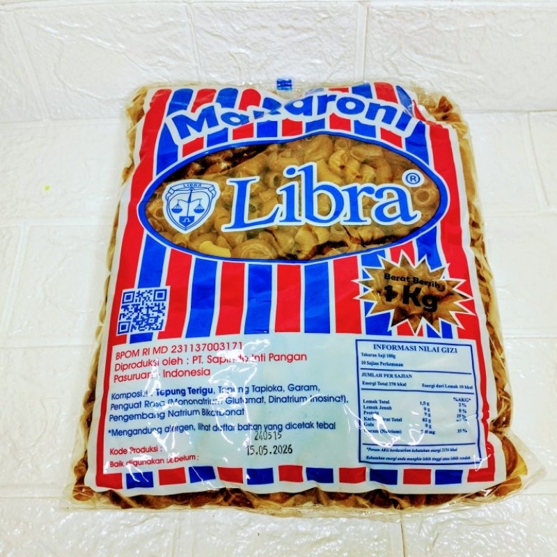 

COD makaroni libra kemasan 1 kg - makaroni mekar - makaroni ngembang