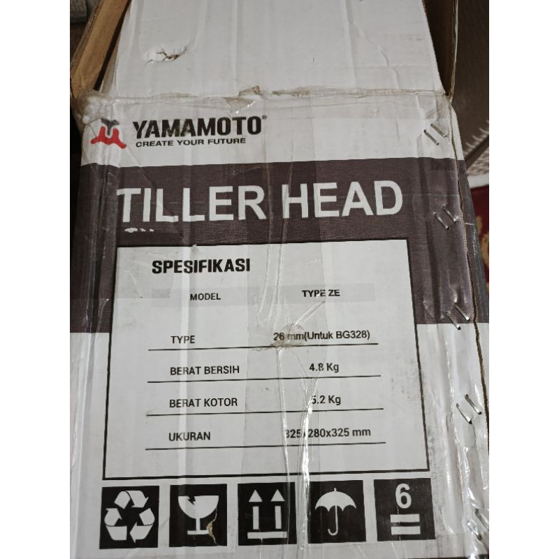 Yamamoto Tiller Head Kondisi Baru