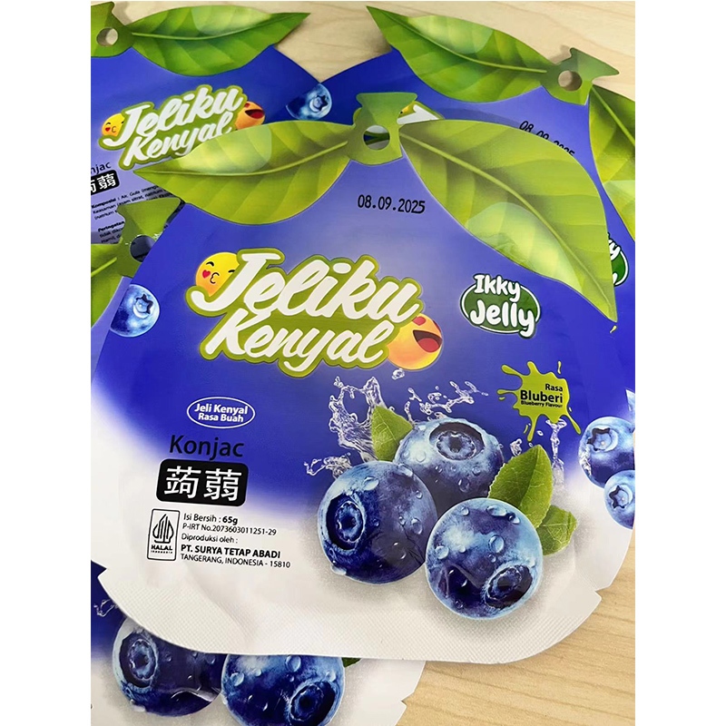 

Jelly Zero Fat Konnyaku Jelly Pouch 蒟蒻 65g Cemilan Jelly Star